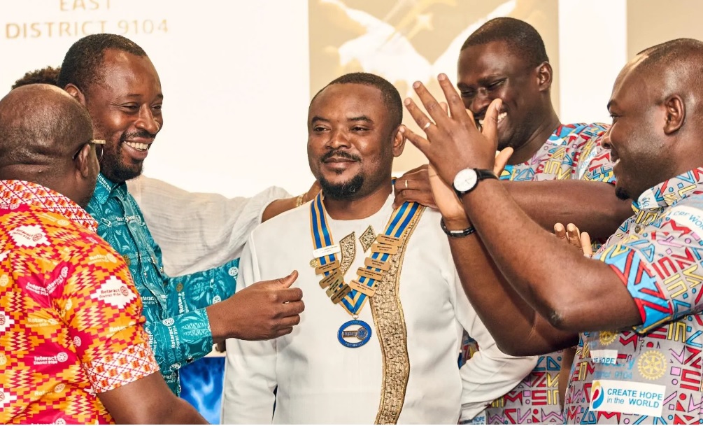 Lawyer assumes role of 12th President of the Sunyani East Rotary Club