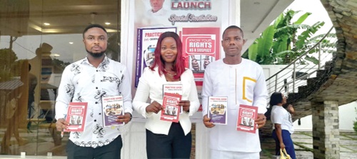 Policeman launches books on investigations, rights of suspects